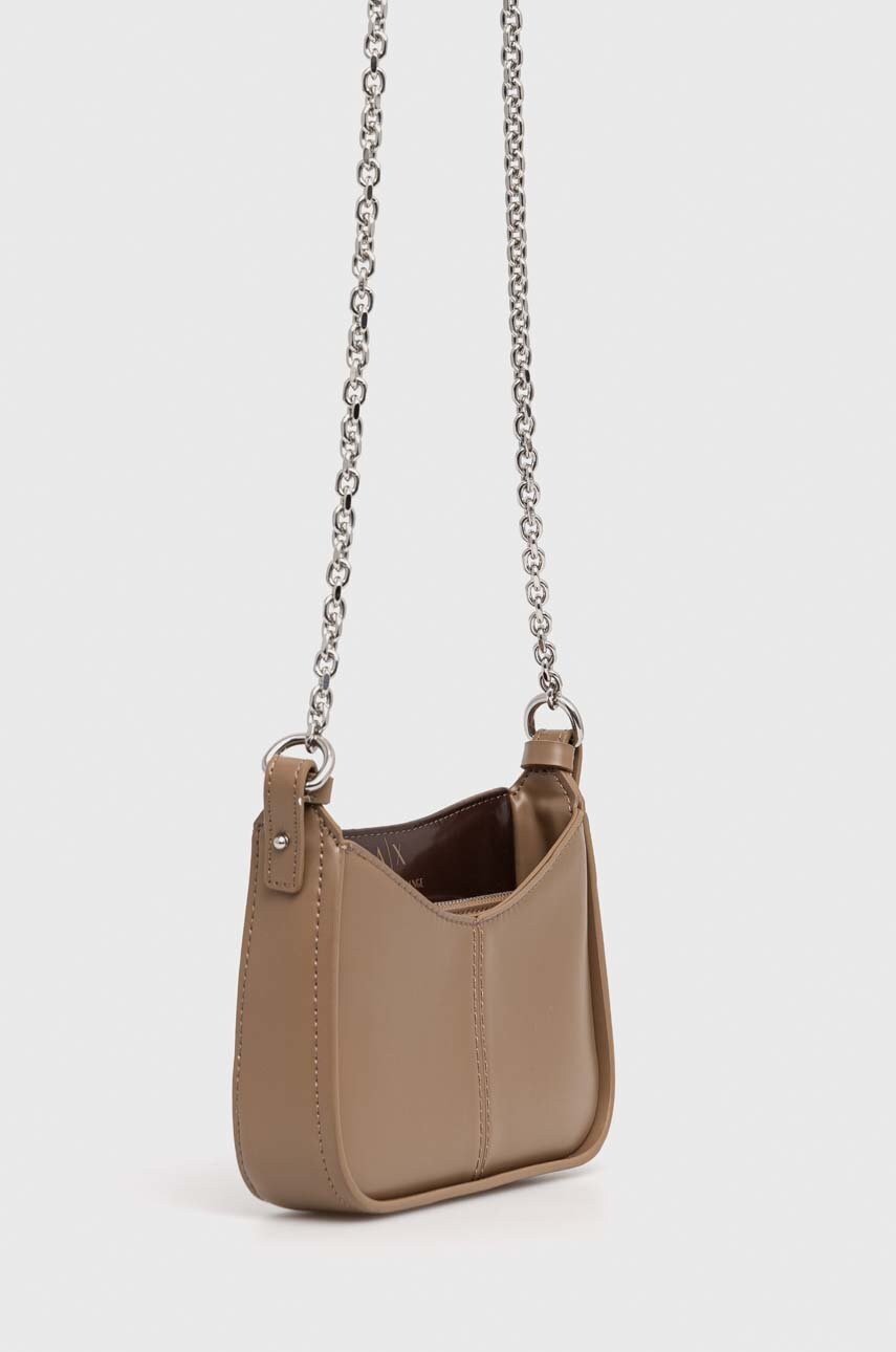 

Сумочка Armani Exchange колір бежевий