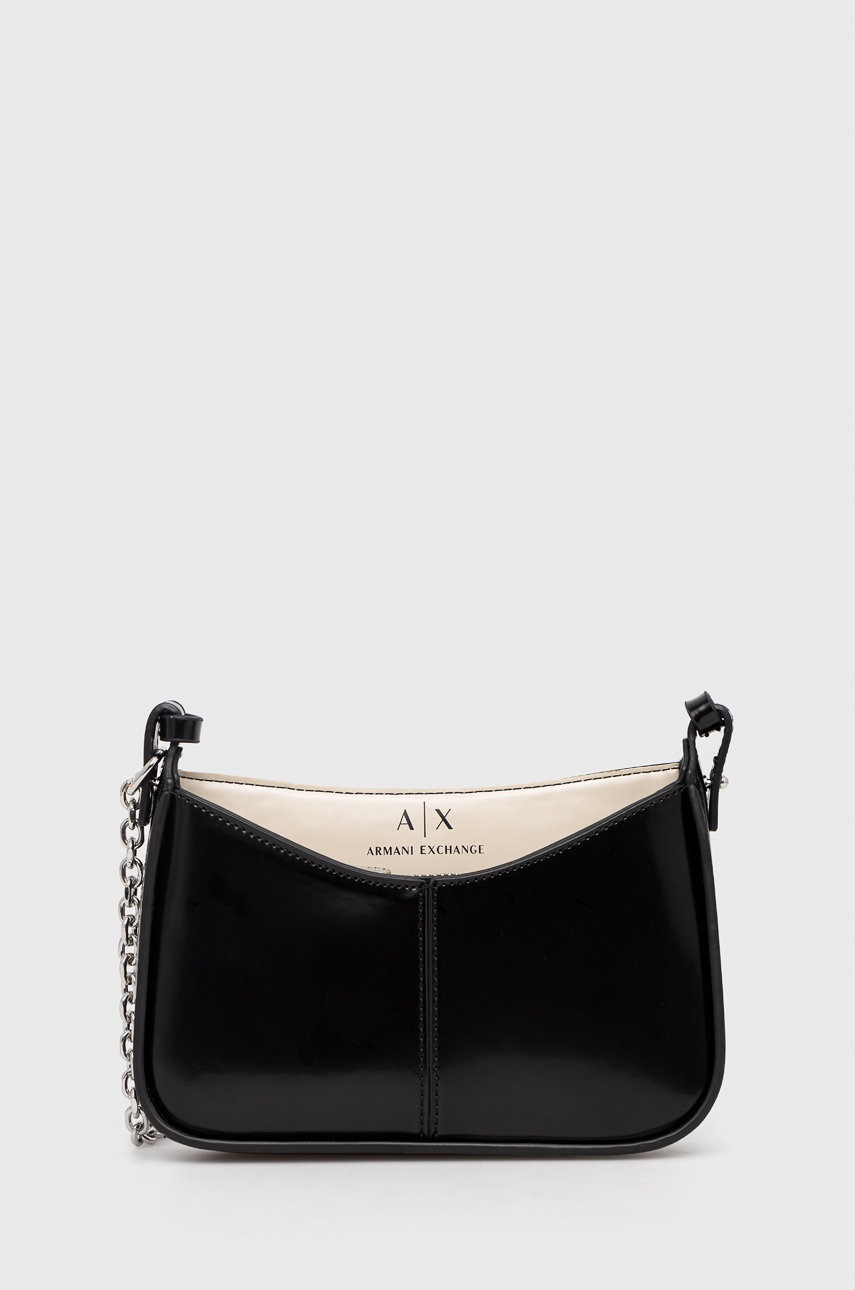 

Чанта Armani Exchange в черно, Черен