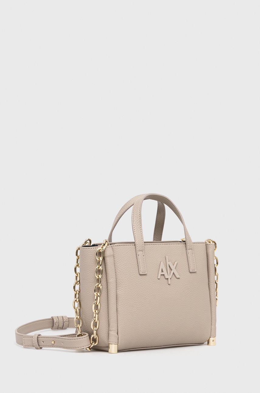 

Сумочка Armani Exchange цвет бежевый