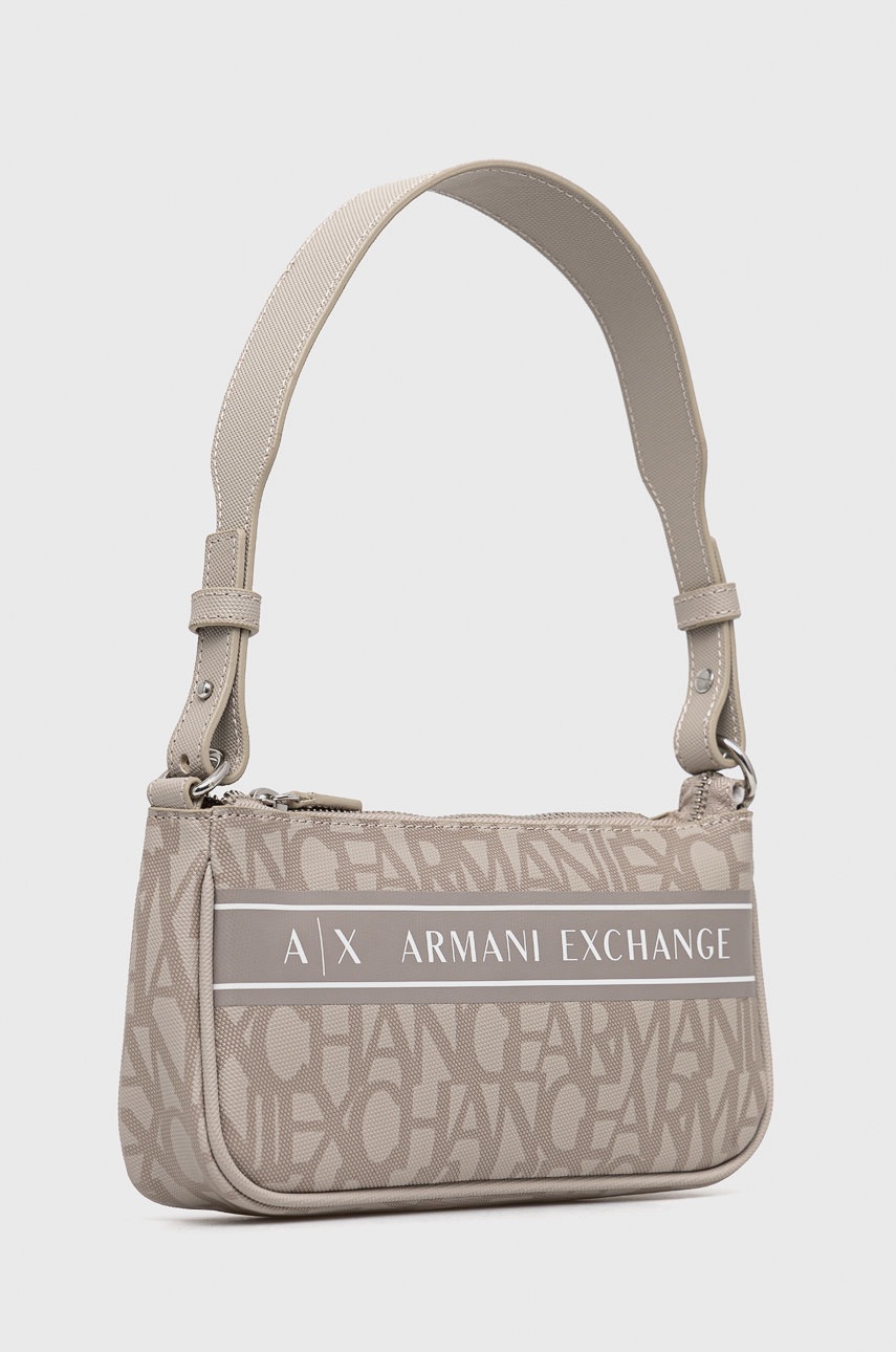 

Сумочка Armani Exchange колір бежевий