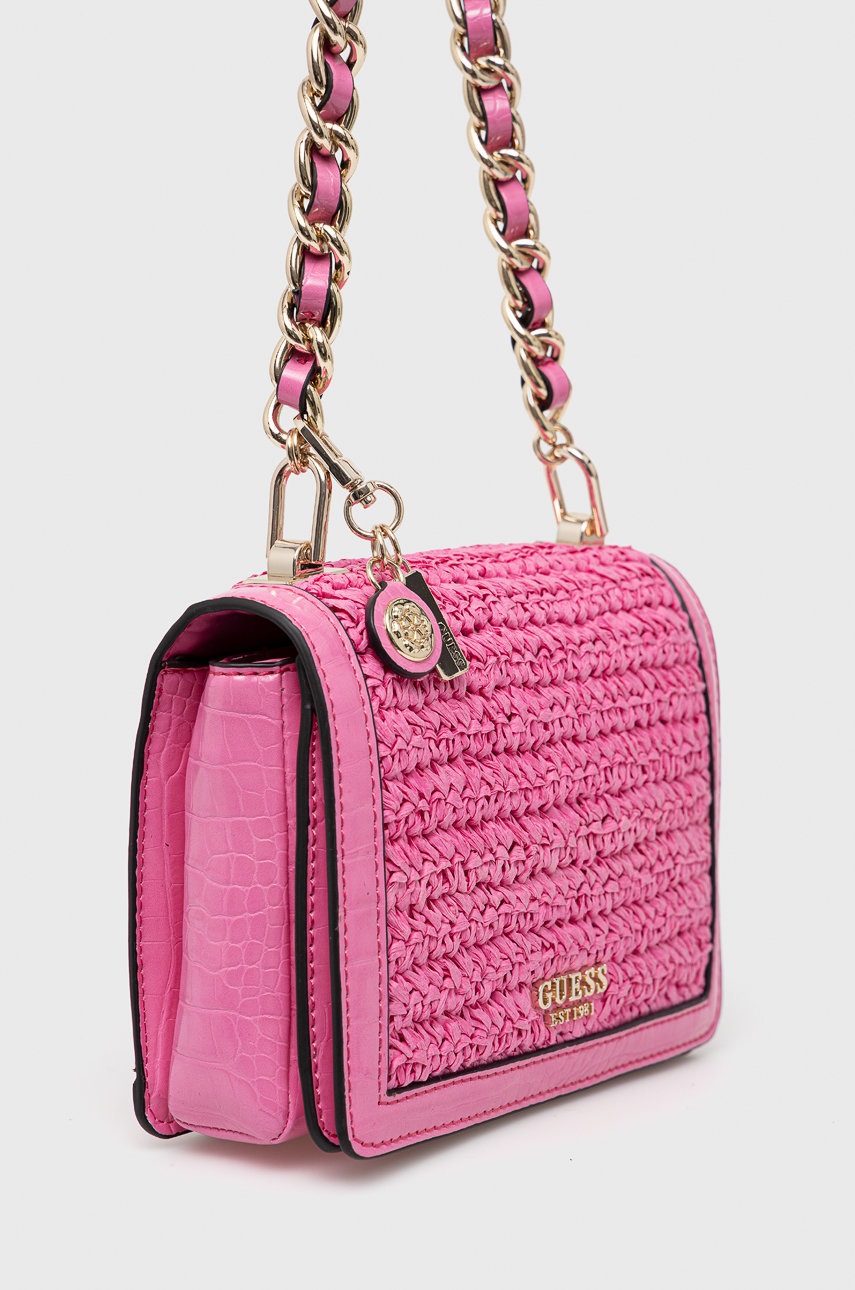 

Сумочка Guess цвет розовый