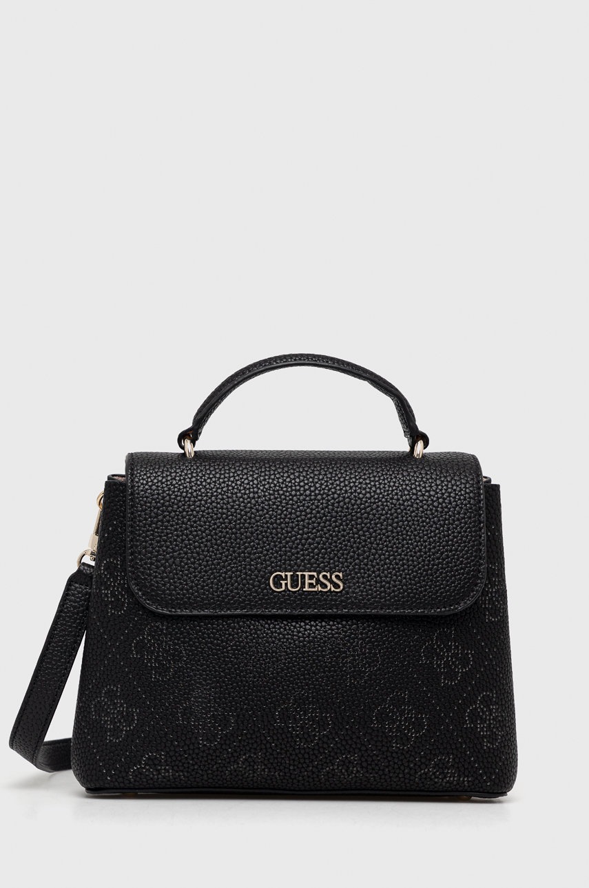 

Чанта Guess в черно, Черен