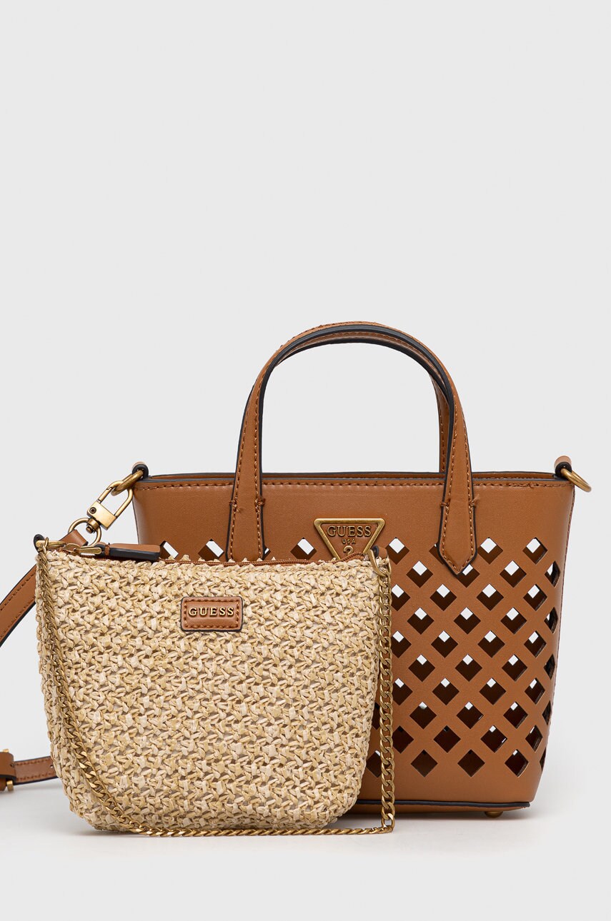 

Чанта Guess в кафяво, Кафяв