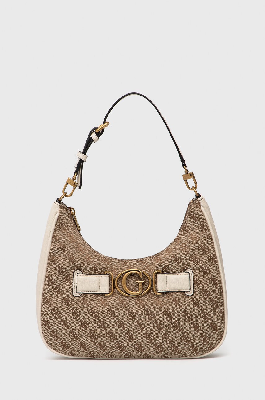 

Чанта Guess в бежово, Бежов