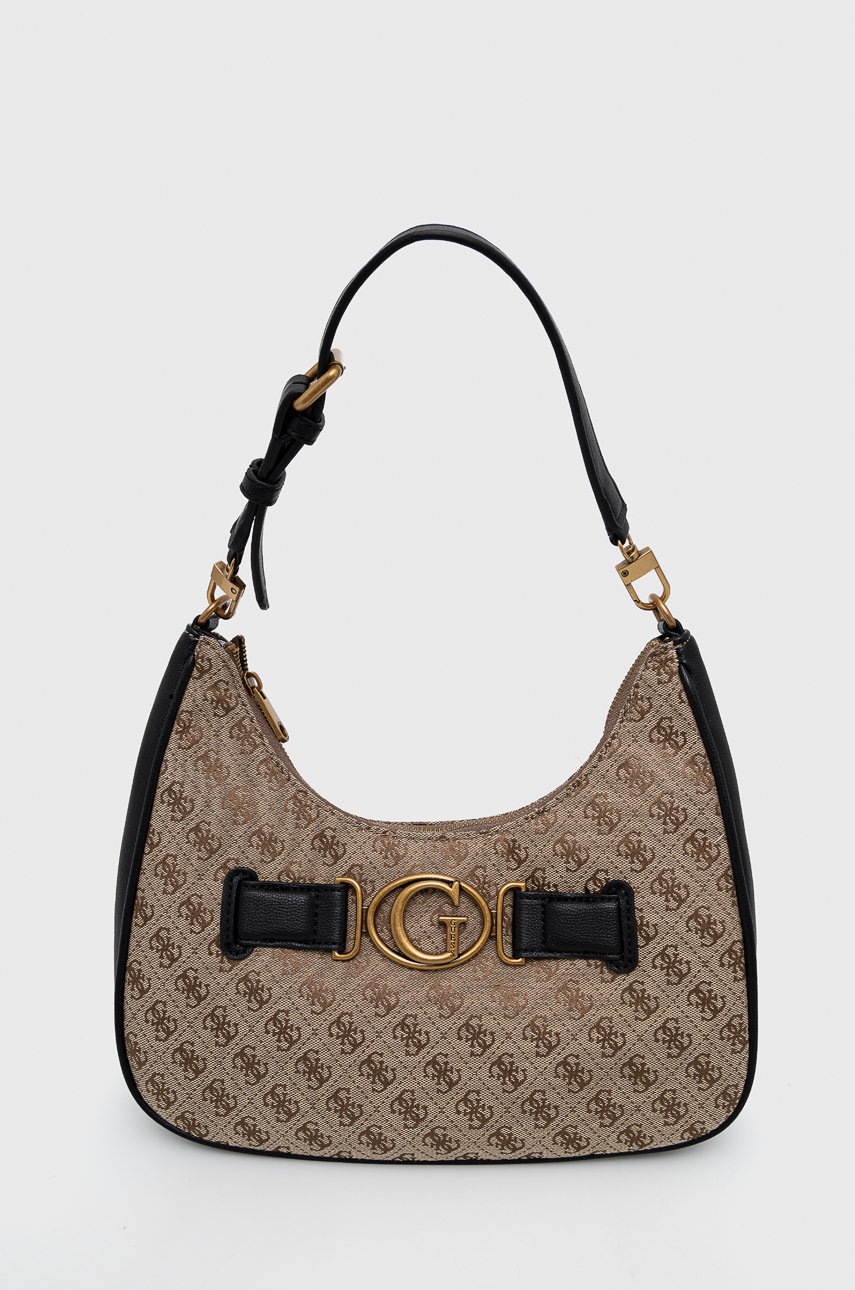 

Чанта Guess в бежово, Бежов