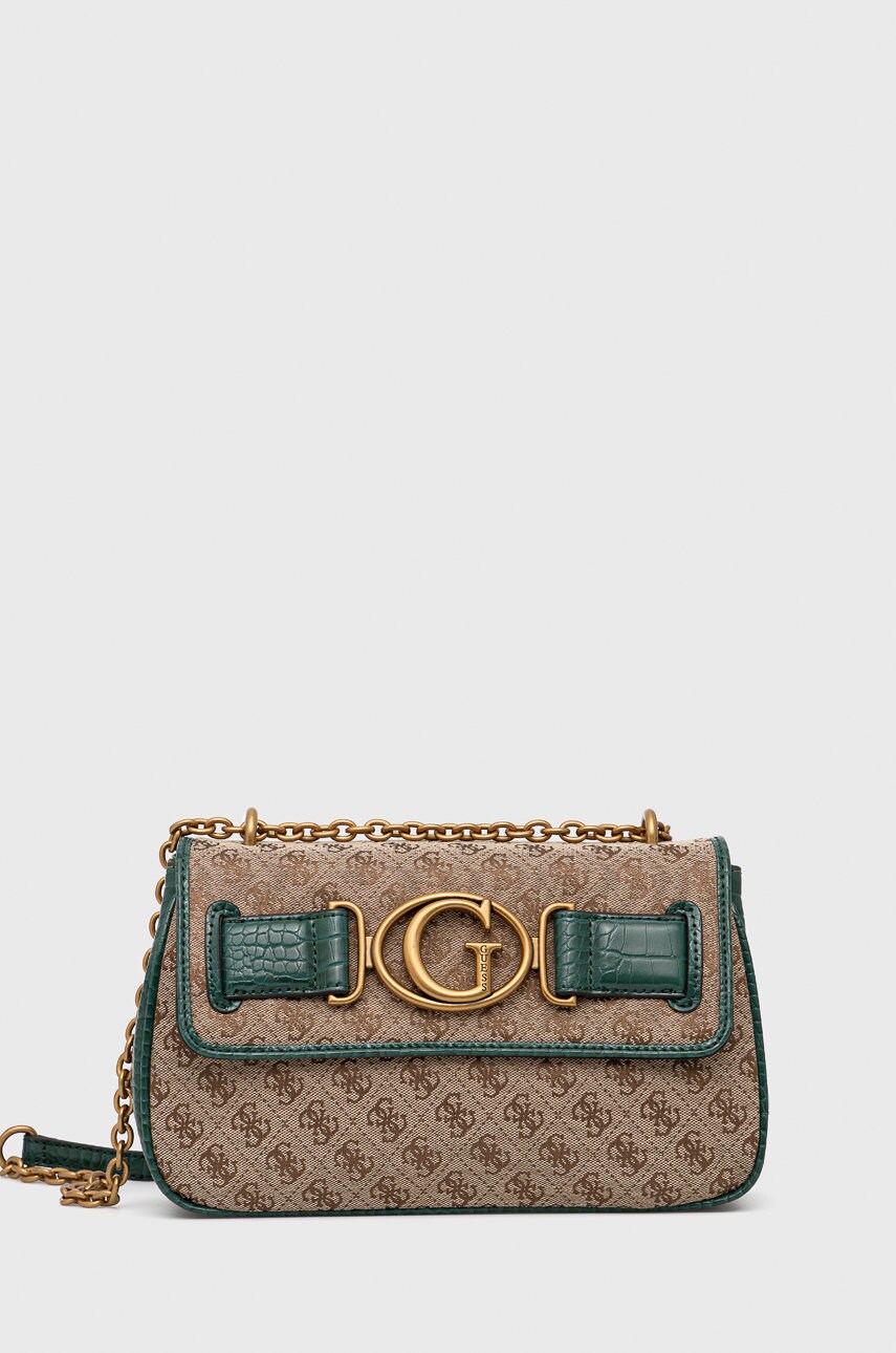 

Чанта Guess в бежово, Бежов