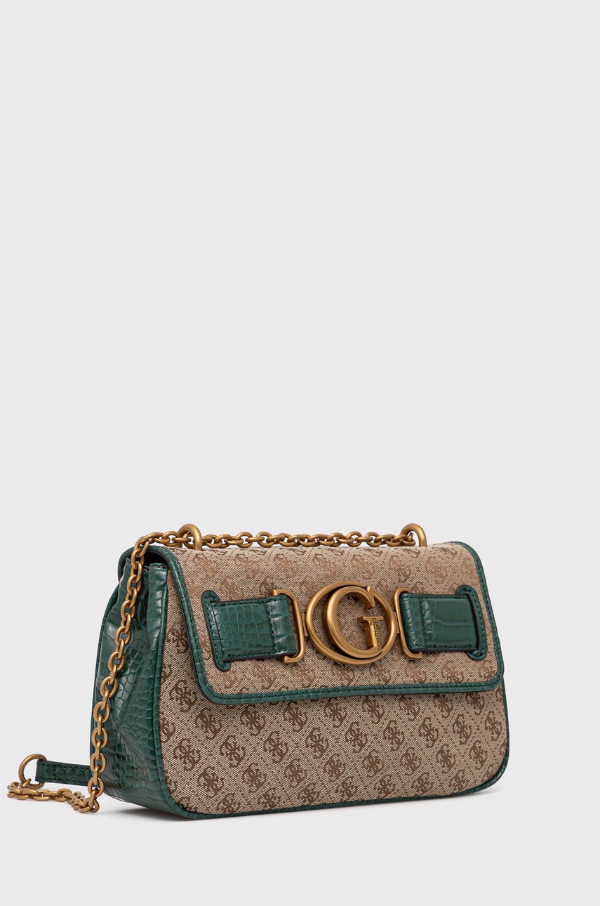 

Сумочка Guess колір бежевий