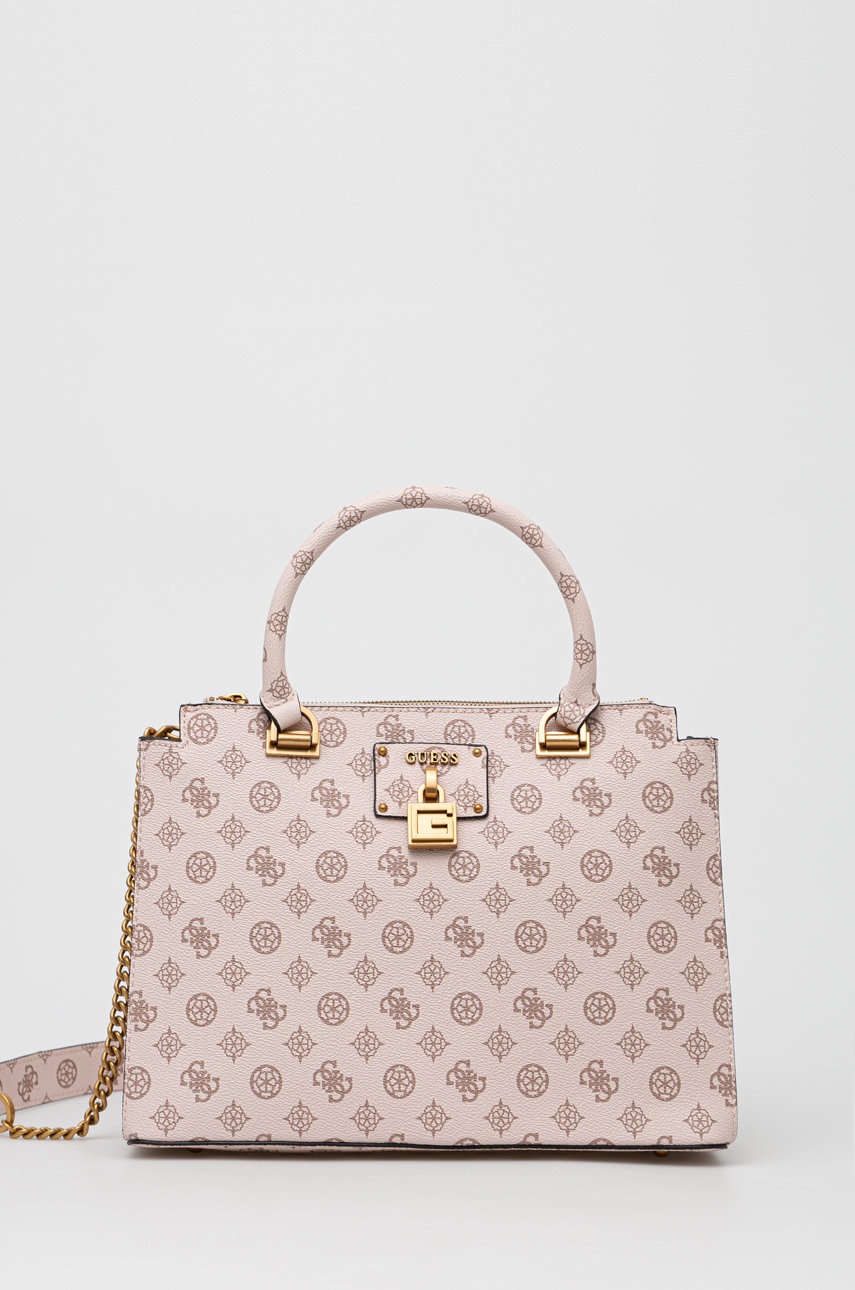 

Чанта Guess в розово, Розов