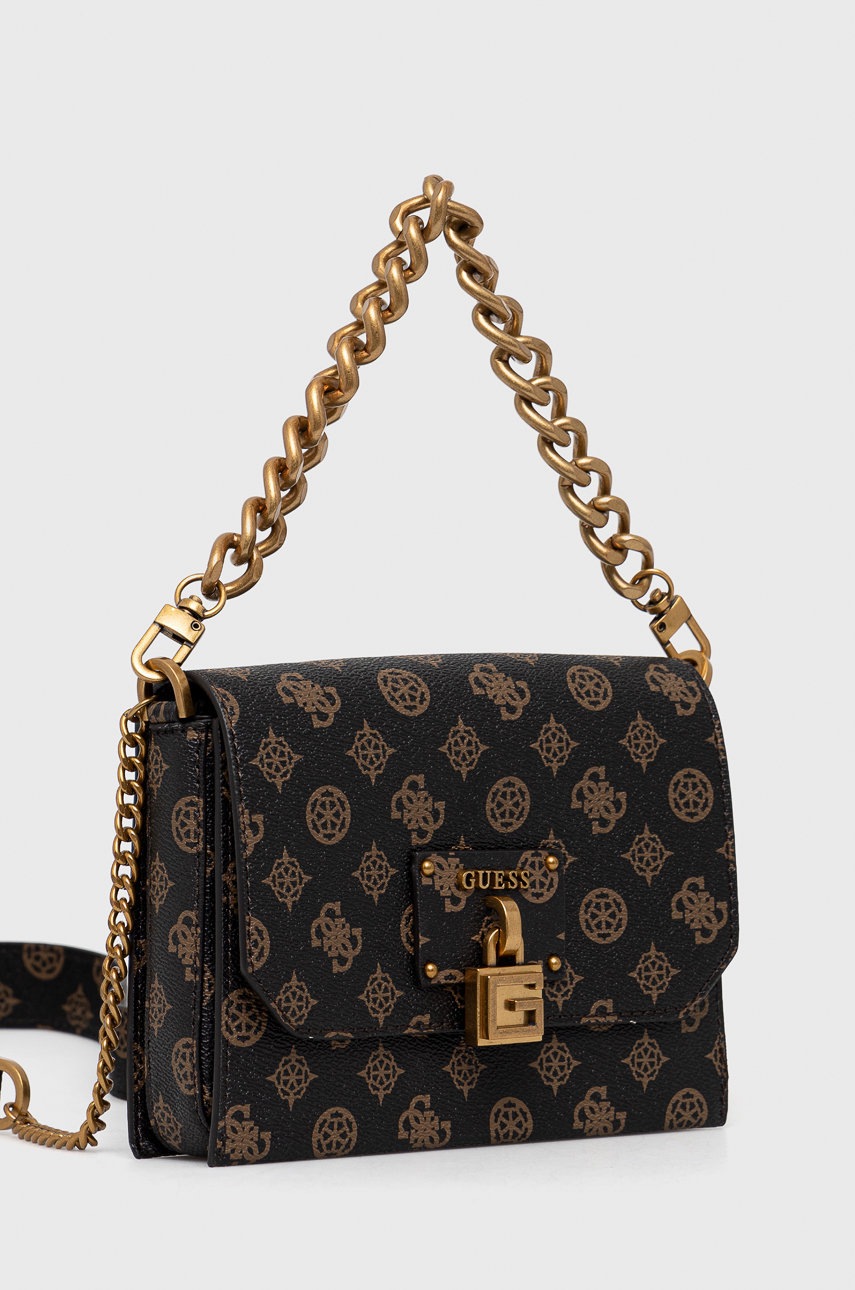 

Клъч Guess в кафяво, Кафяв