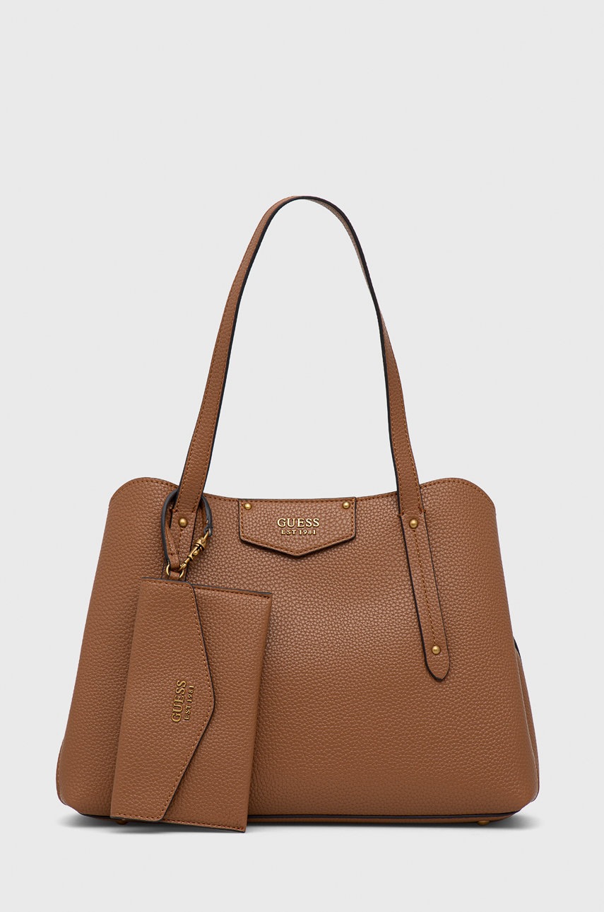 

Чанта Guess в кафяво, Кафяв