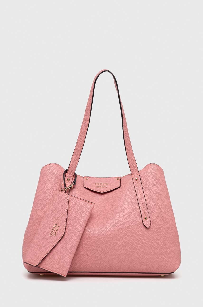 

Сумочка Guess цвет розовый