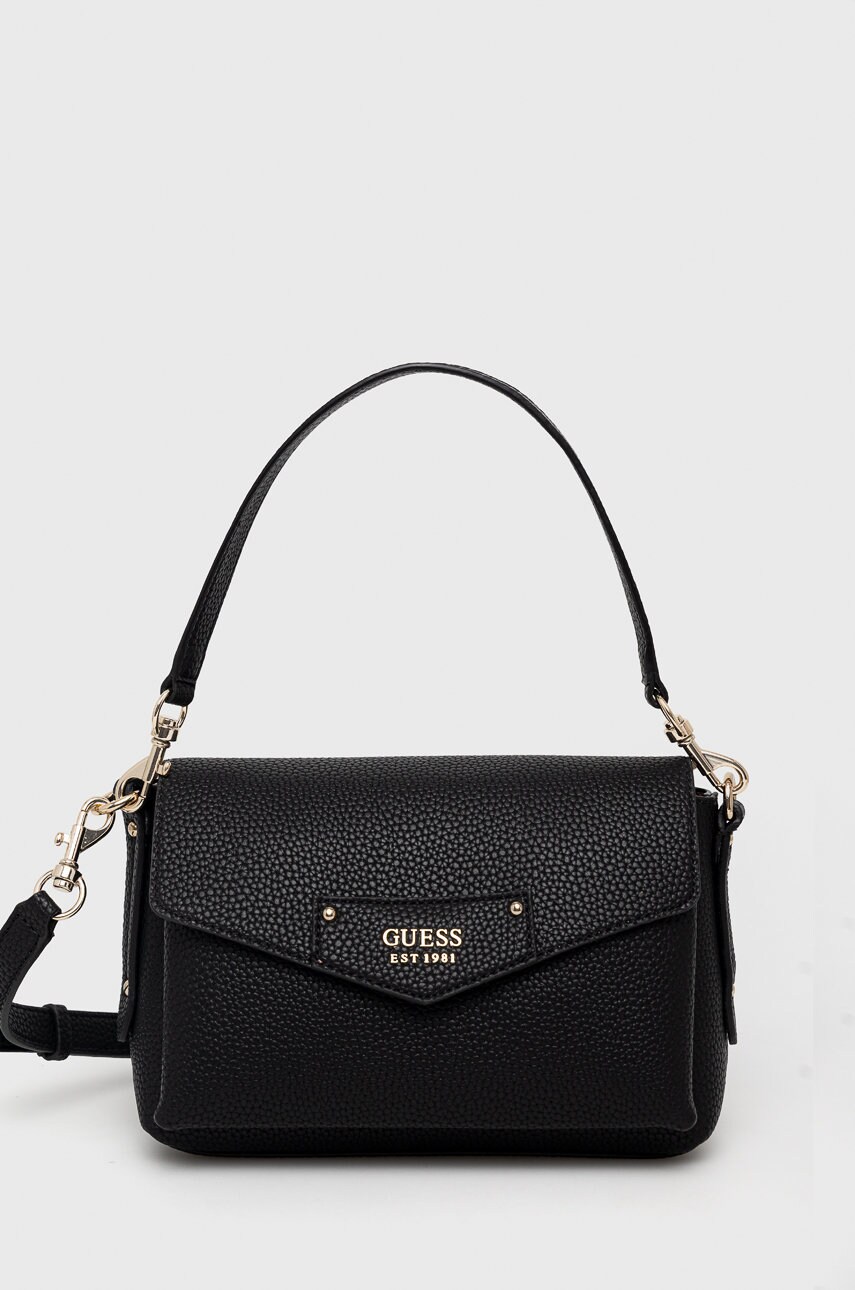 

Чанта Guess в черно, Черен