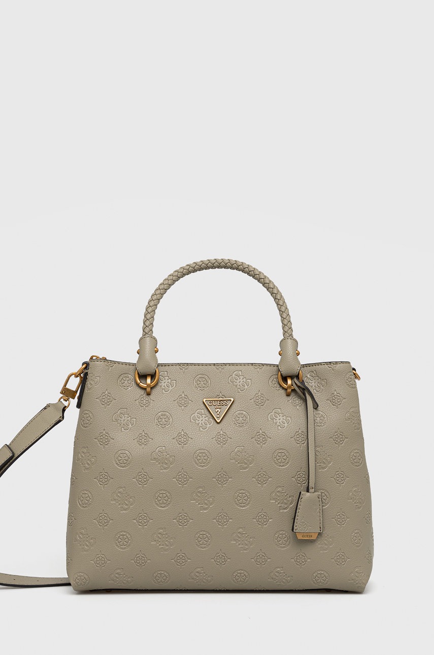 

Чанта Guess в сиво, Сив
