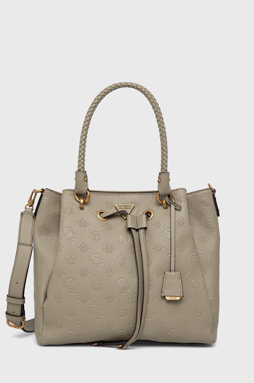 

Чанта Guess в сиво, Сив