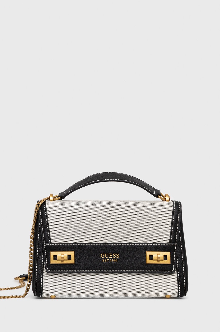 

Чанта Guess в черно, Черен