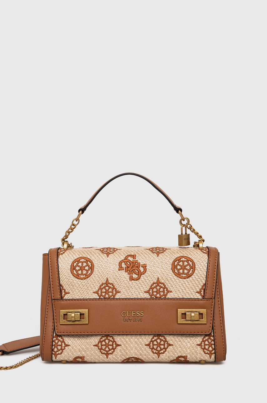 

Чанта Guess в кафяво, Кафяв