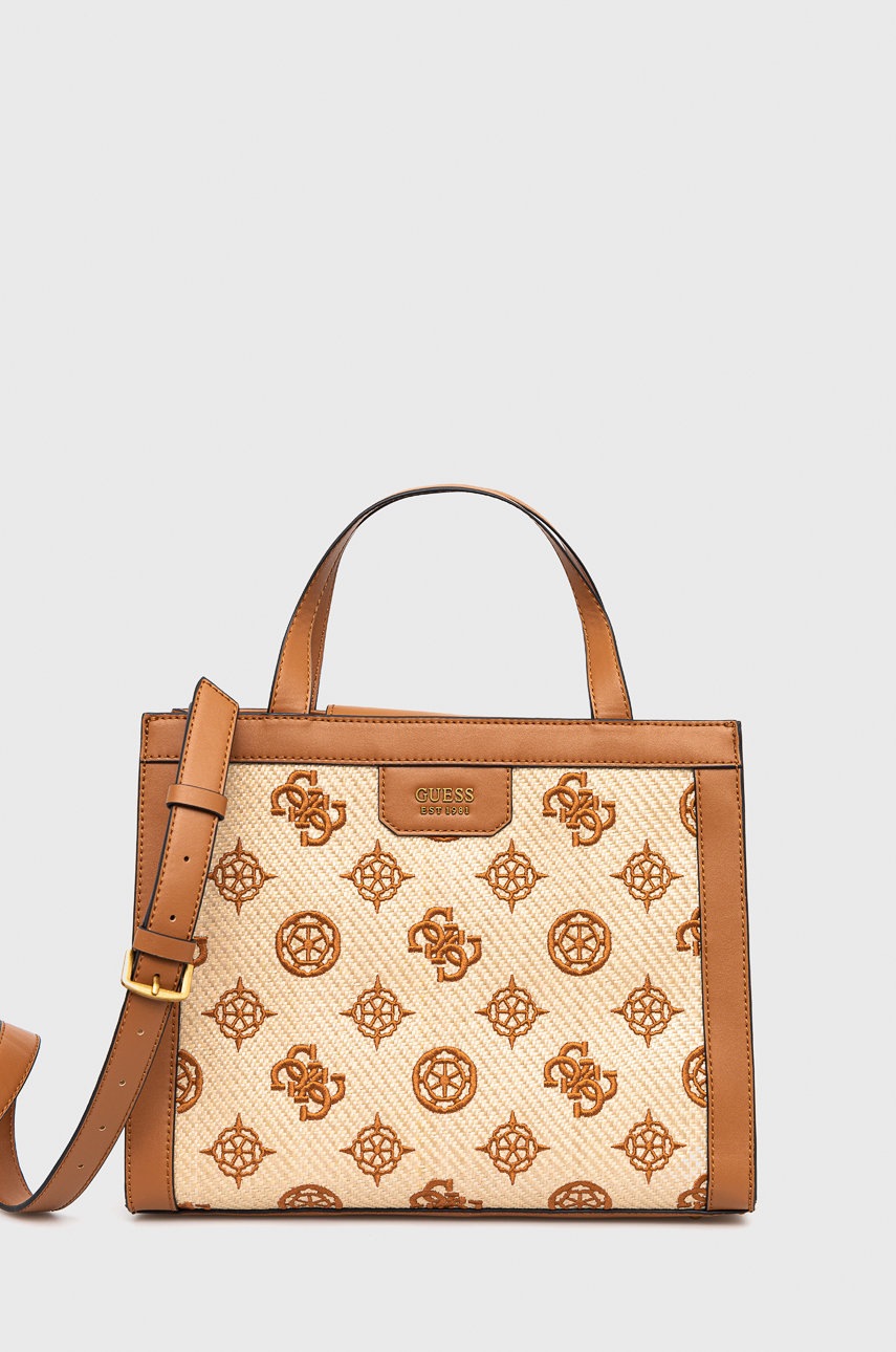 

Чанта Guess в кафяво, Кафяв