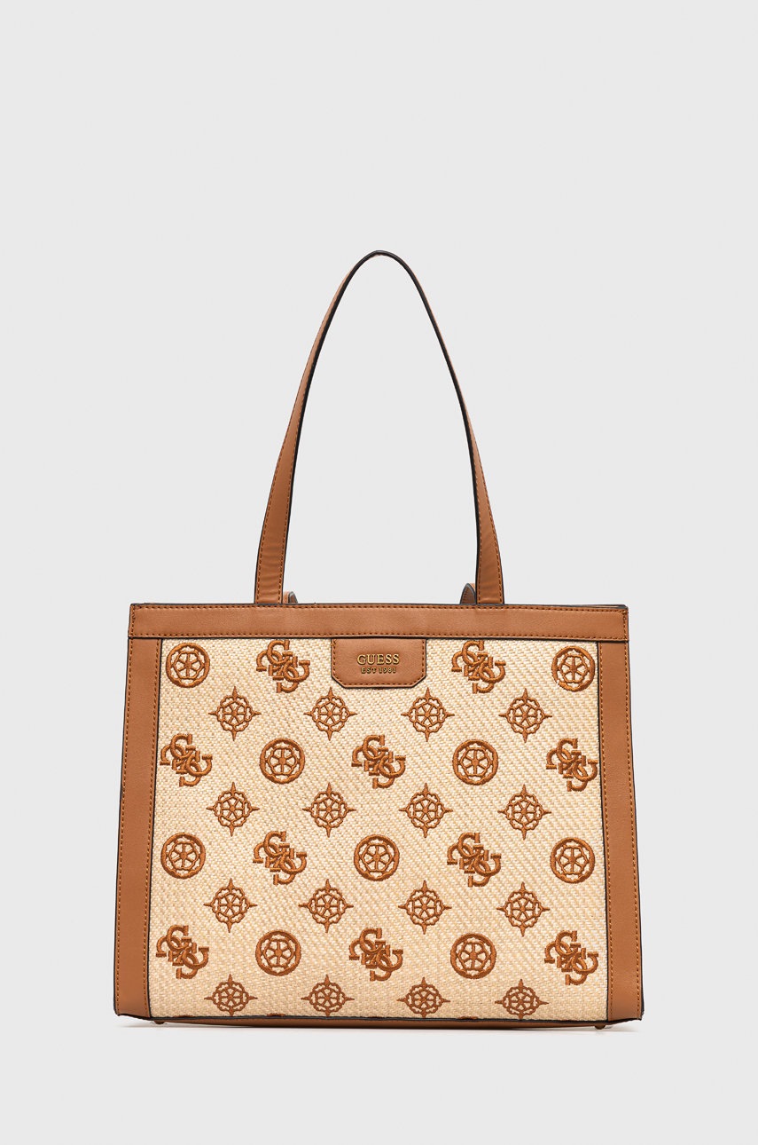 

Чанта Guess в кафяво, Кафяв
