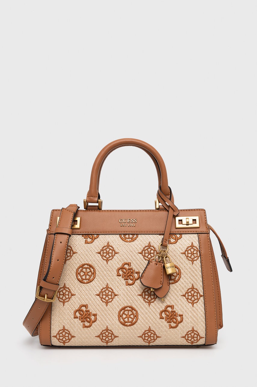 

Чанта Guess в кафяво, Кафяв