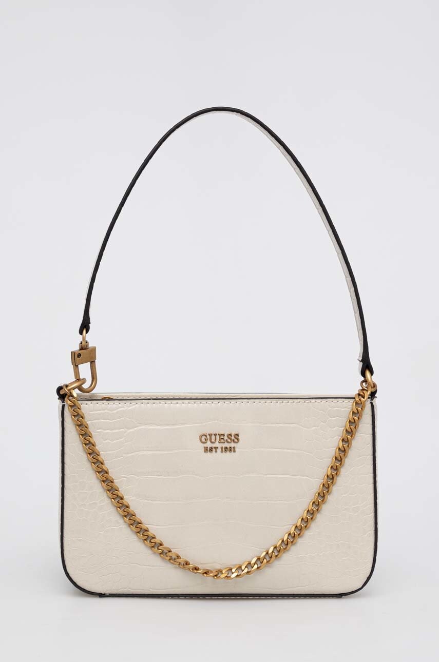 

Сумочка Guess колір бежевий