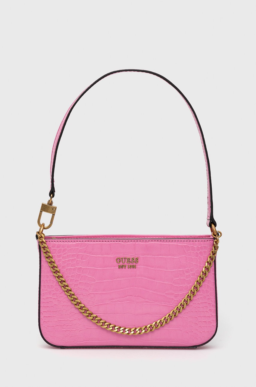 

Чанта Guess в розово, Розов