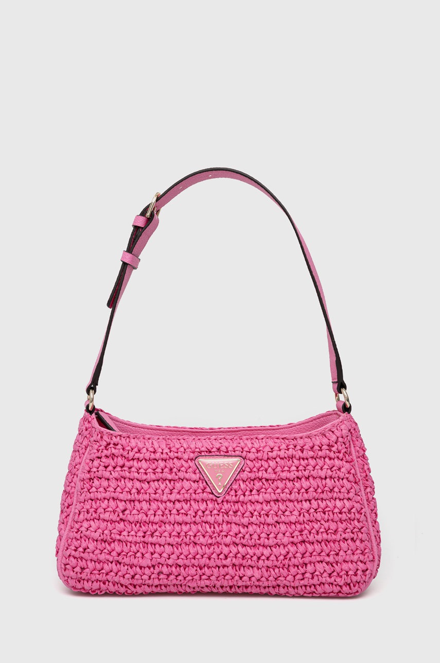 

Чанта Guess в розово, Розов