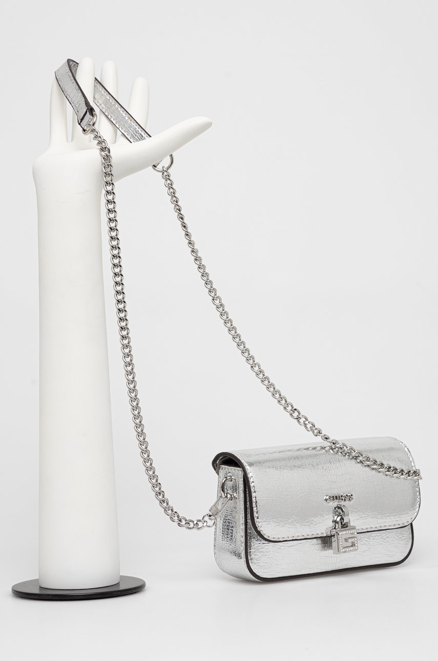 

Сумочка Guess колір срібний