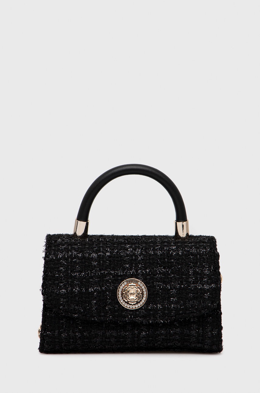 

Чанта Guess в черно, Черен