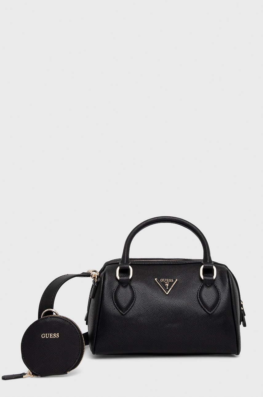 

Чанта Guess в черно, Черен
