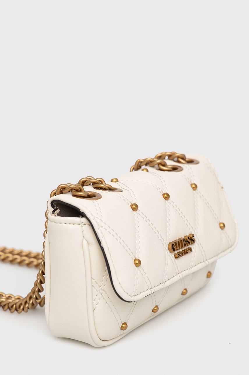 

Сумочка Guess колір бежевий