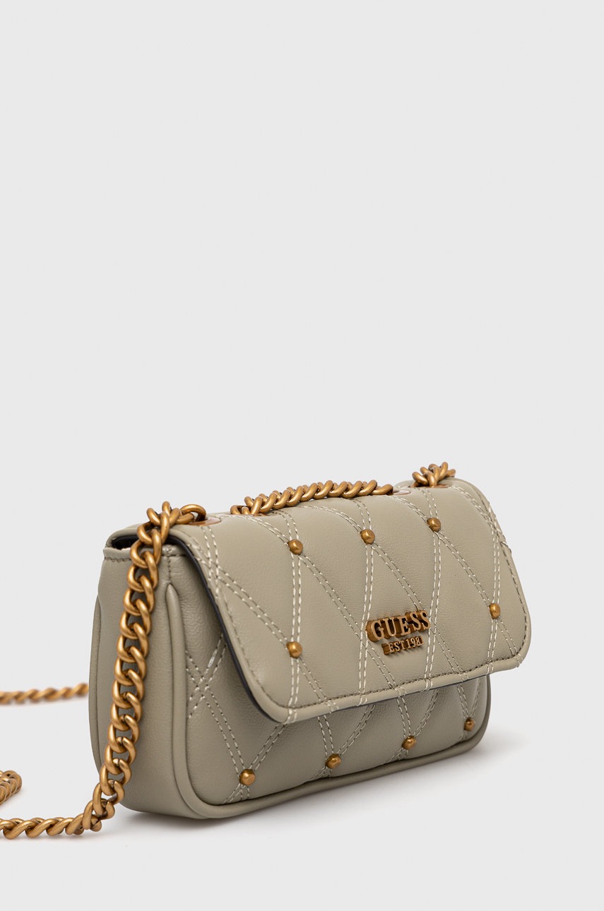 

Сумочка Guess колір бежевий