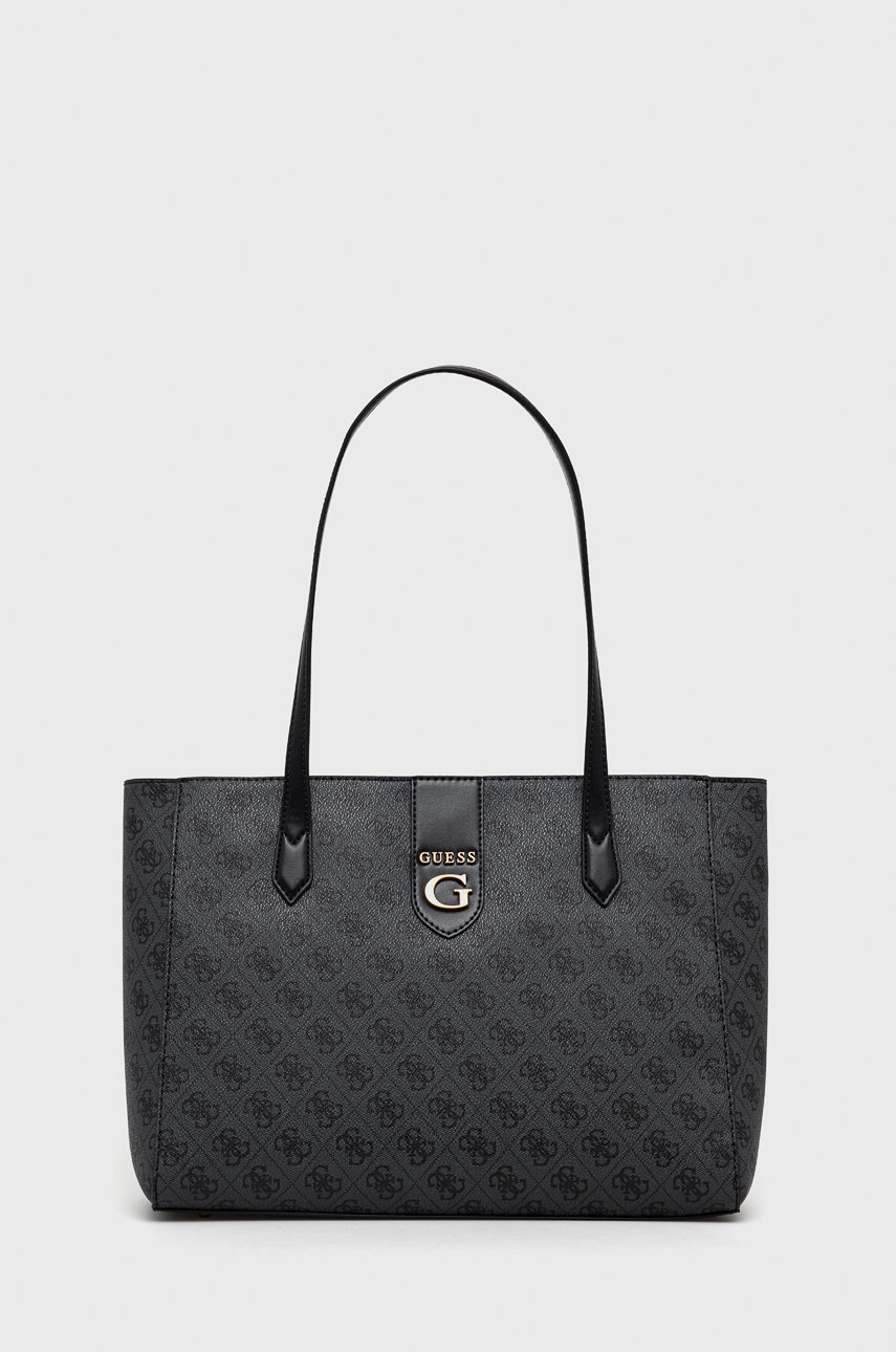 

Чанта Guess в черно, Черен