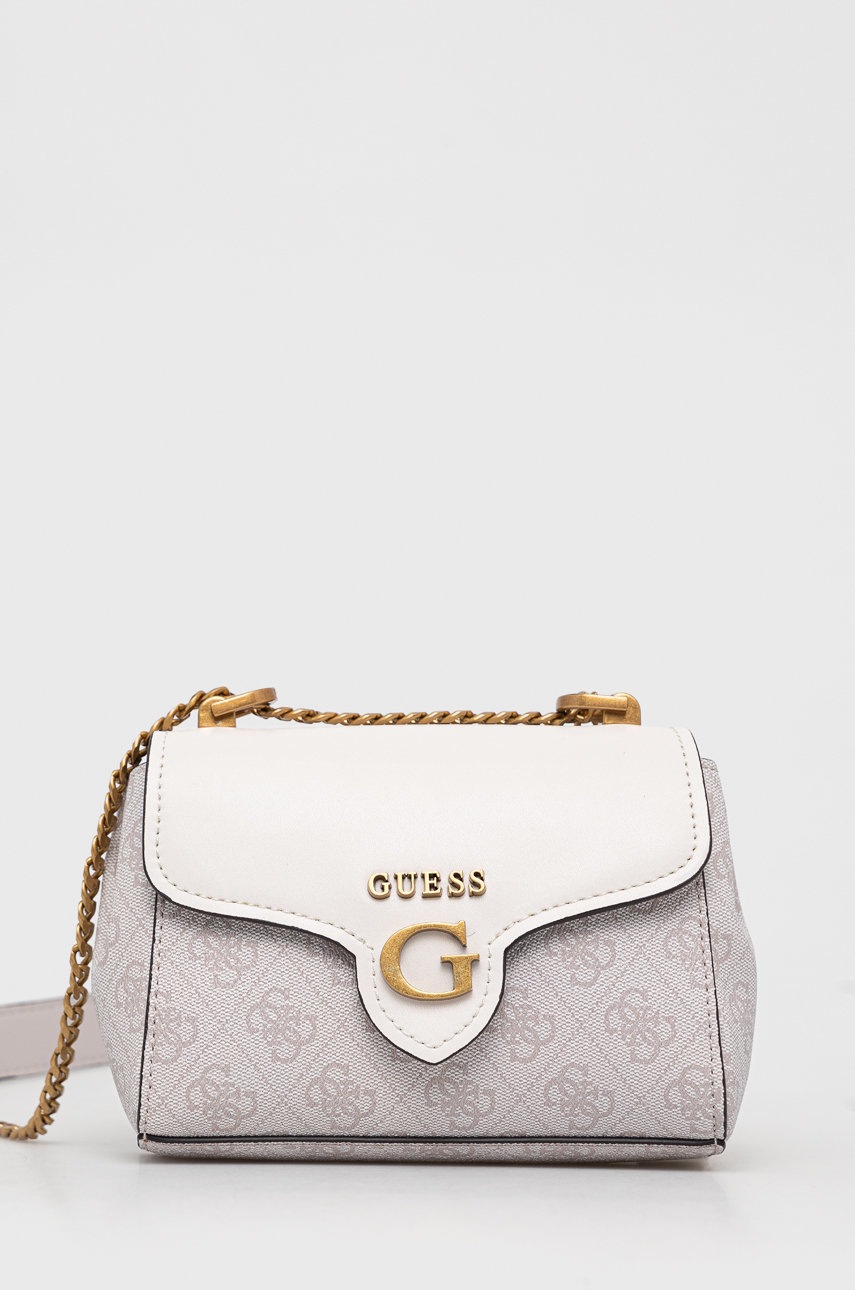 

Чанта Guess в бежово, Бежов