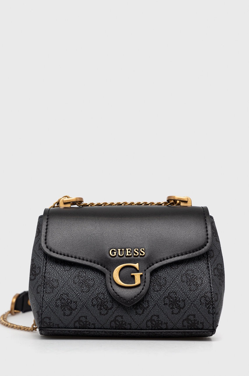 

Чанта Guess в черно, Черен