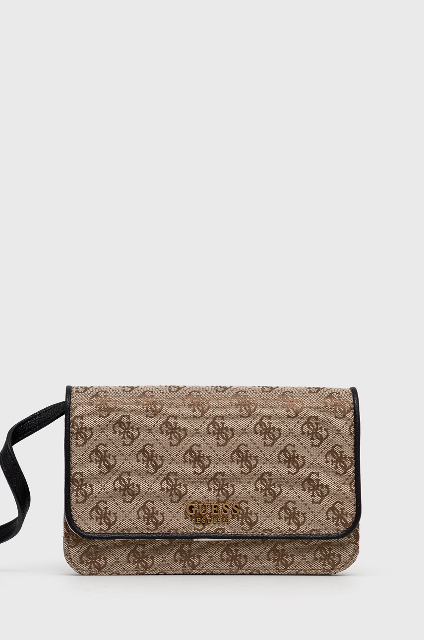 

Чанта Guess в бежово, Бежов
