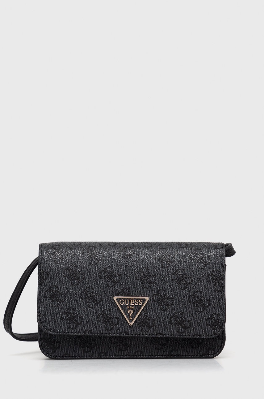 

Клъч Guess в черно, Черен