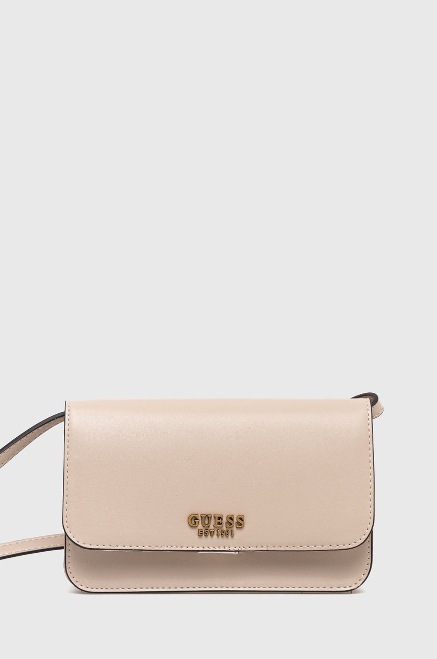 

Чанта Guess в кафяво, Бежов