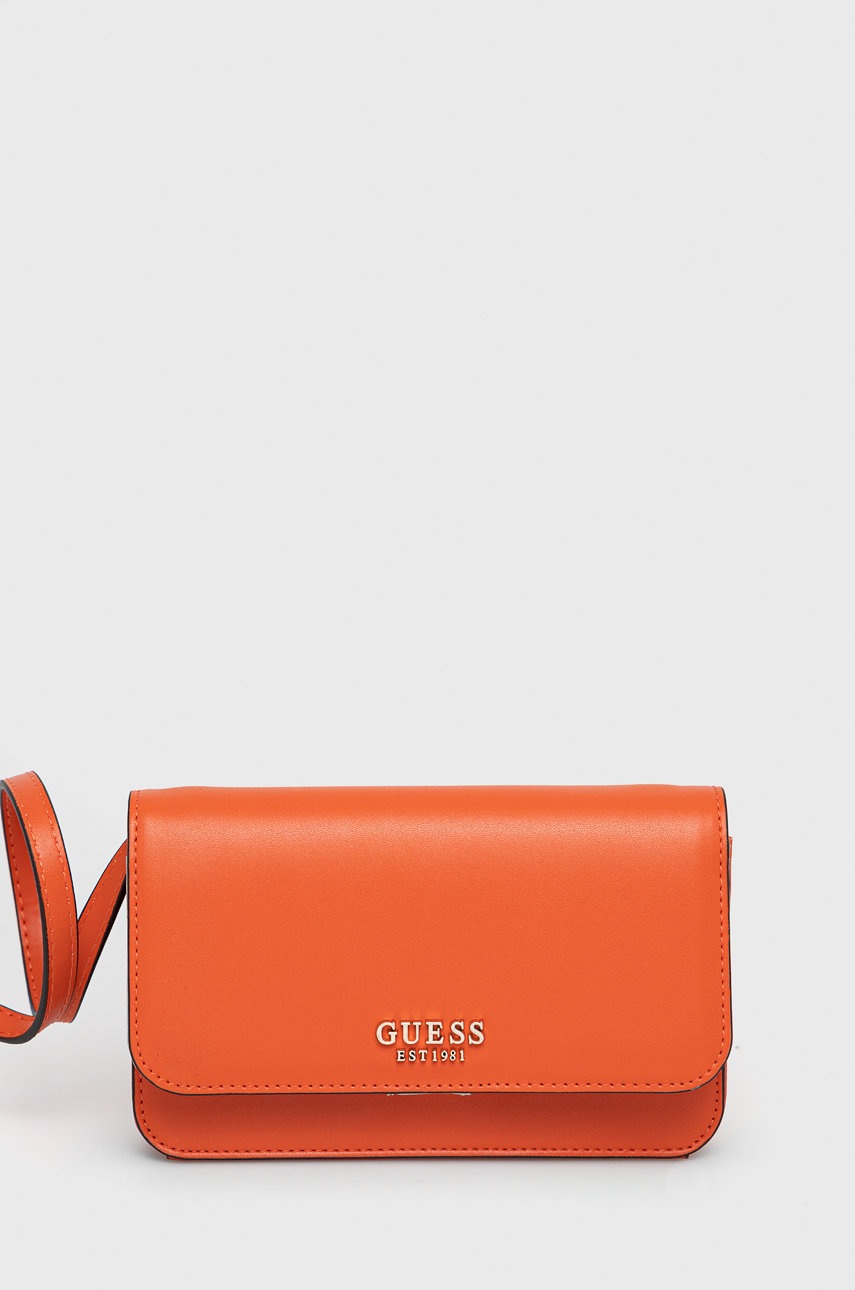 

Чанта Guess в оранжево, Оранжев