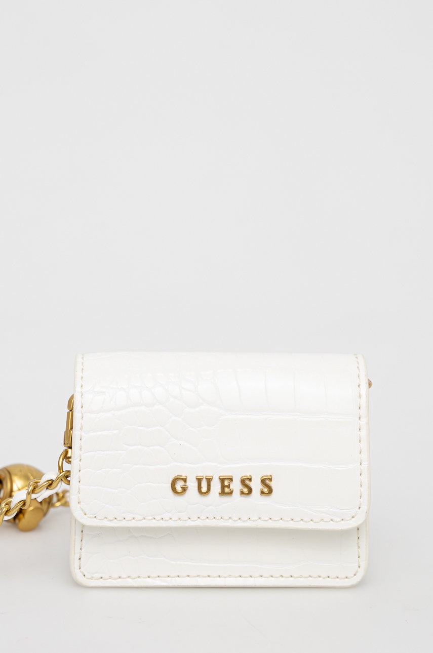 

Чанта Guess в бяло, Бял