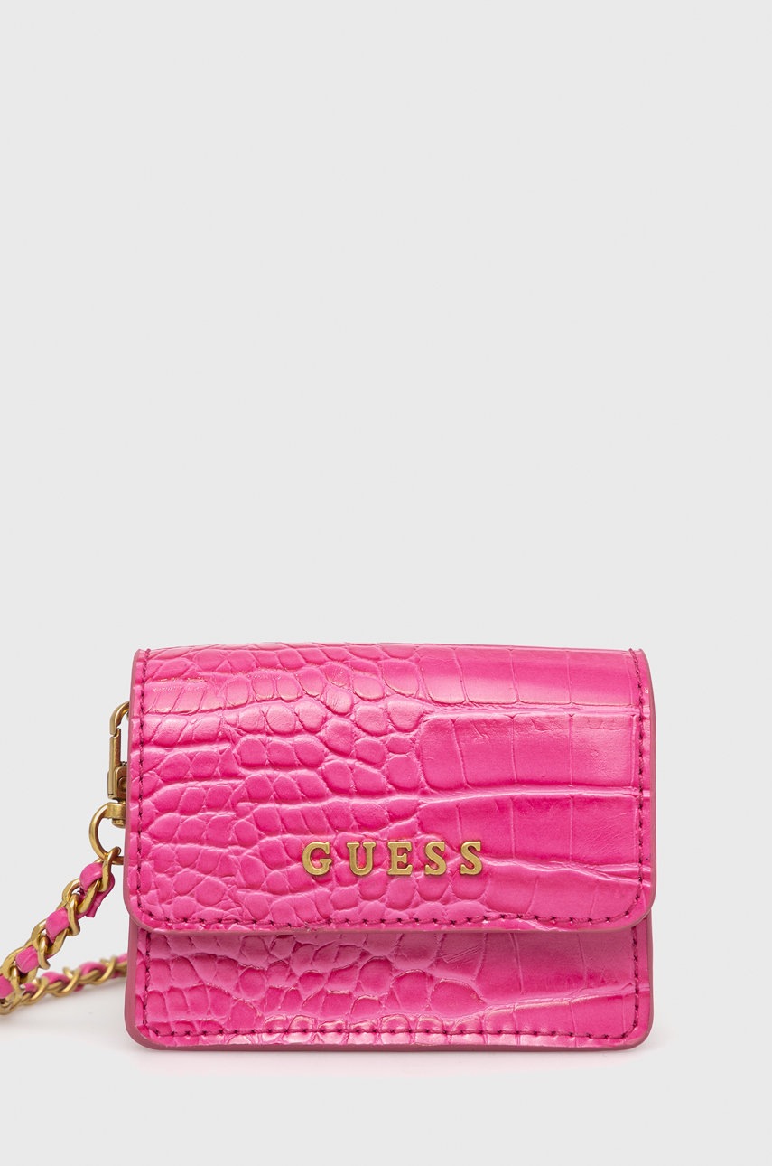 

Чанта Guess в розово, Розов