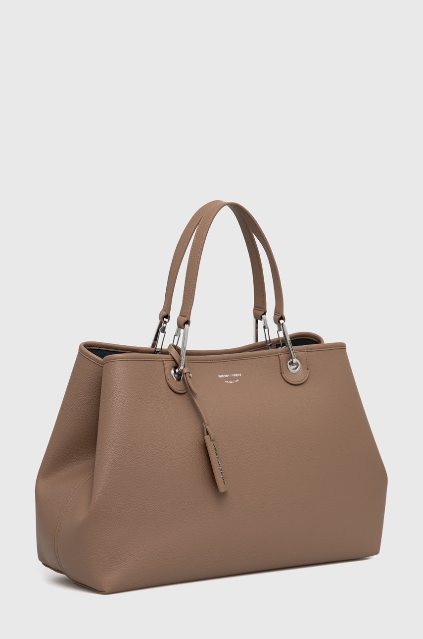 

Сумочка Emporio Armani колір бежевий
