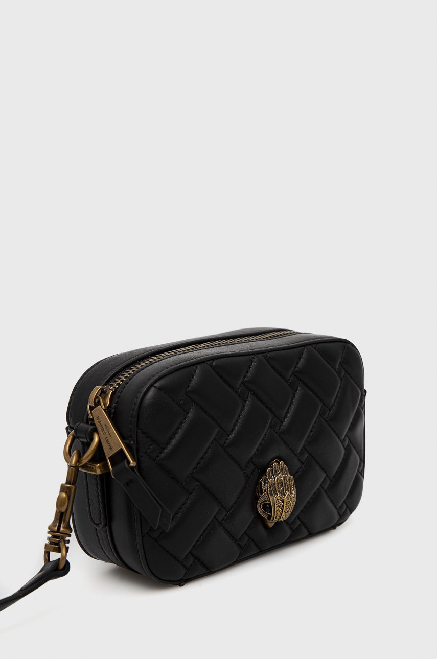 

Шкіряна сумочка Kurt Geiger London колір чорний