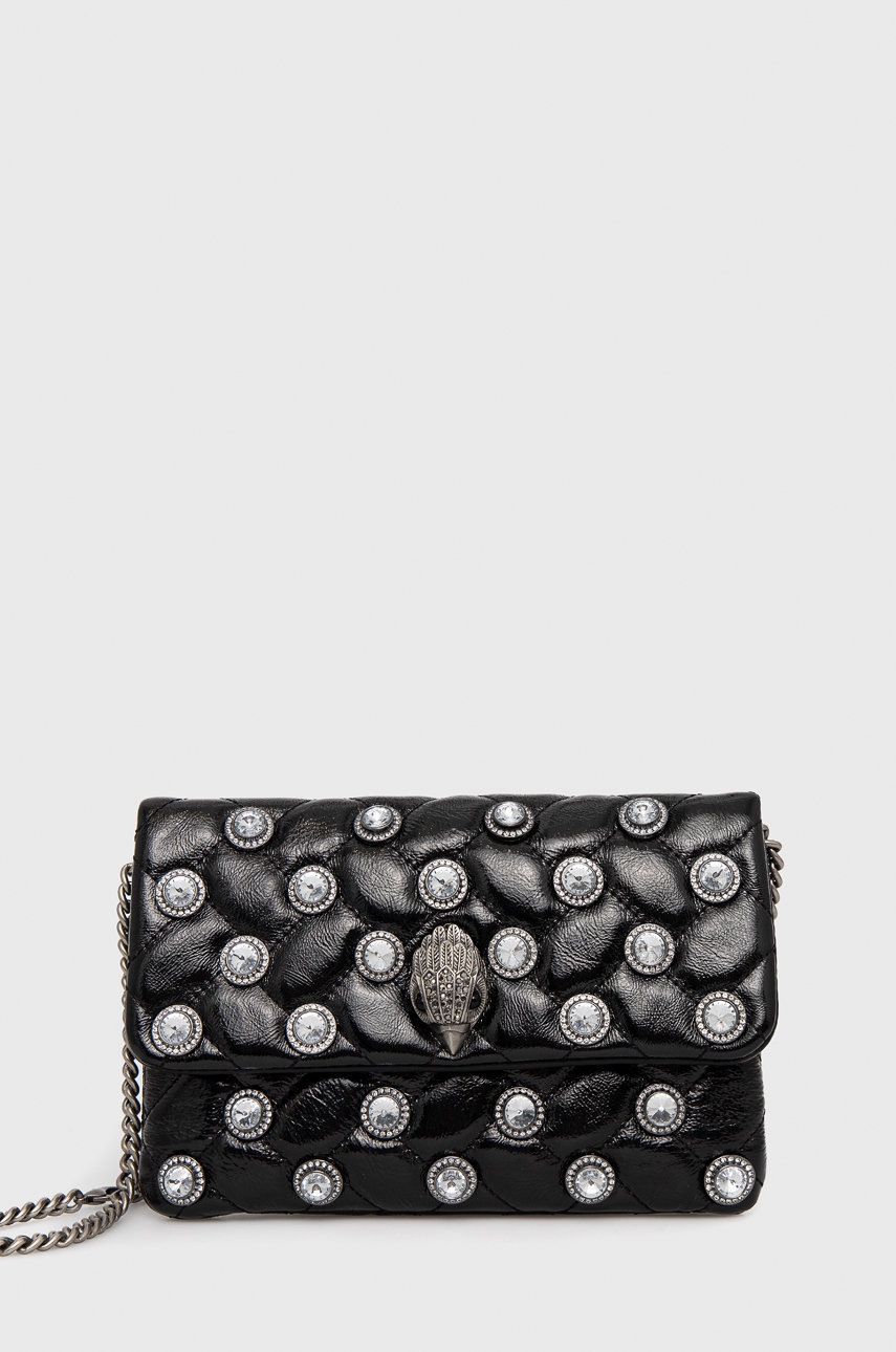 

Чанта Kurt Geiger London в черно, Черен