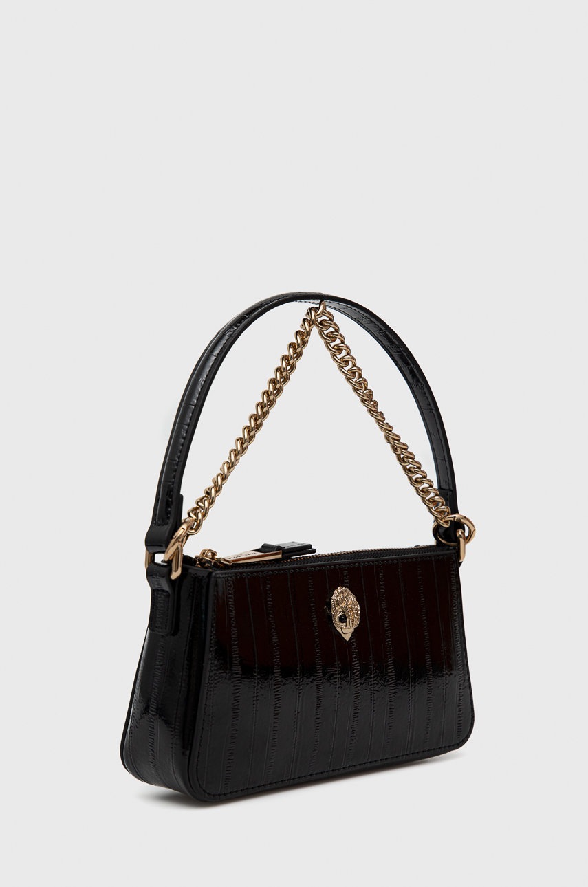

Шкіряна сумочка Kurt Geiger London колір чорний