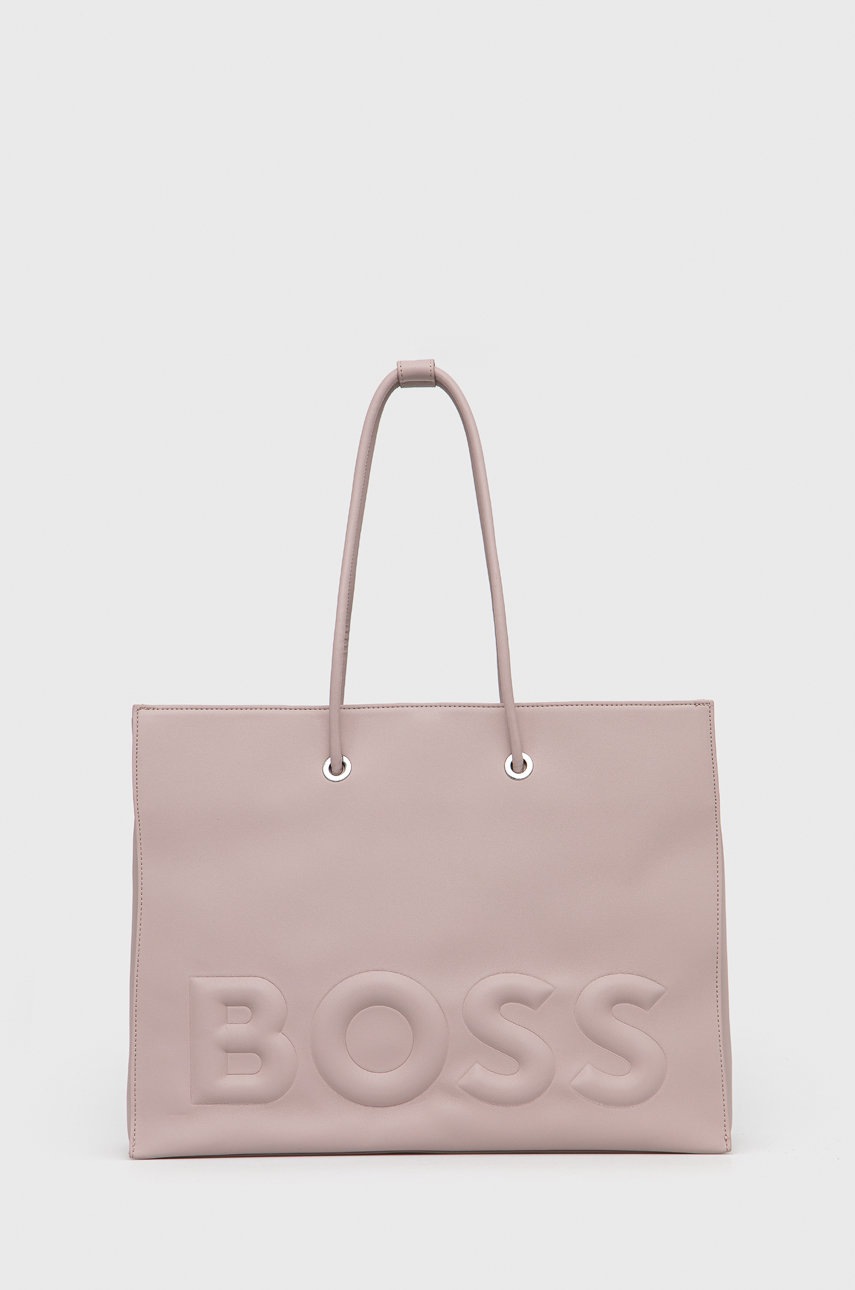 

Чанта BOSS в розово, Розов