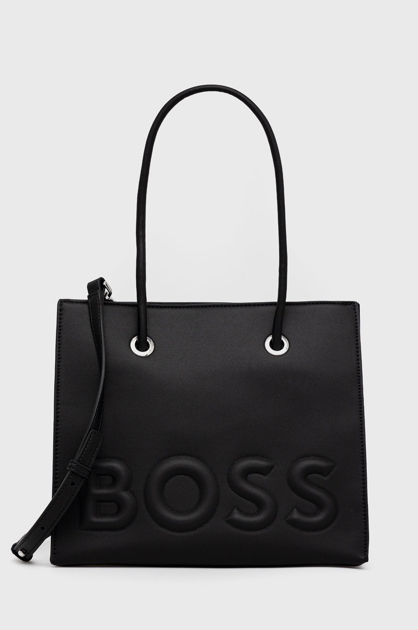 

Чанта BOSS в черно, Черен