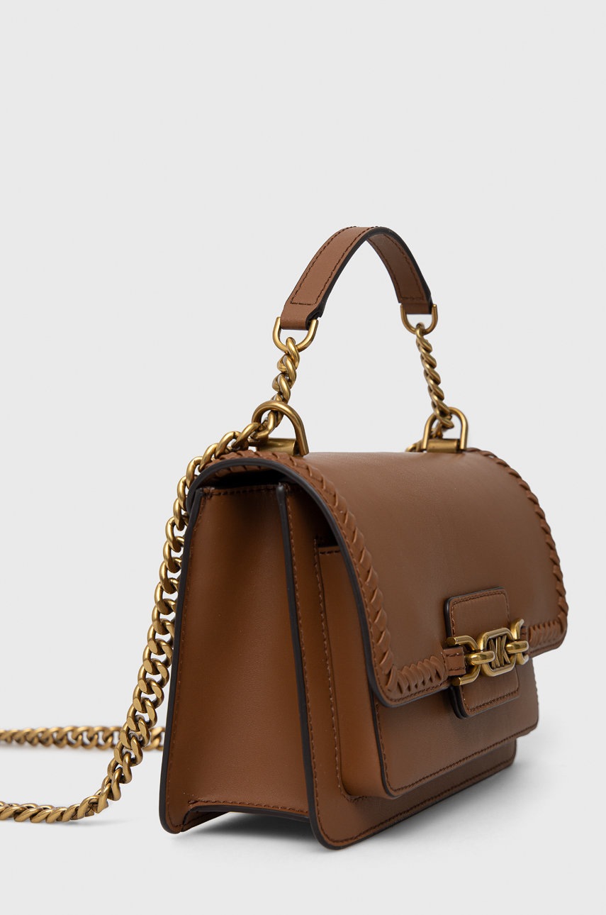 

Шкіряна сумочка MICHAEL Michael Kors колір коричневий
