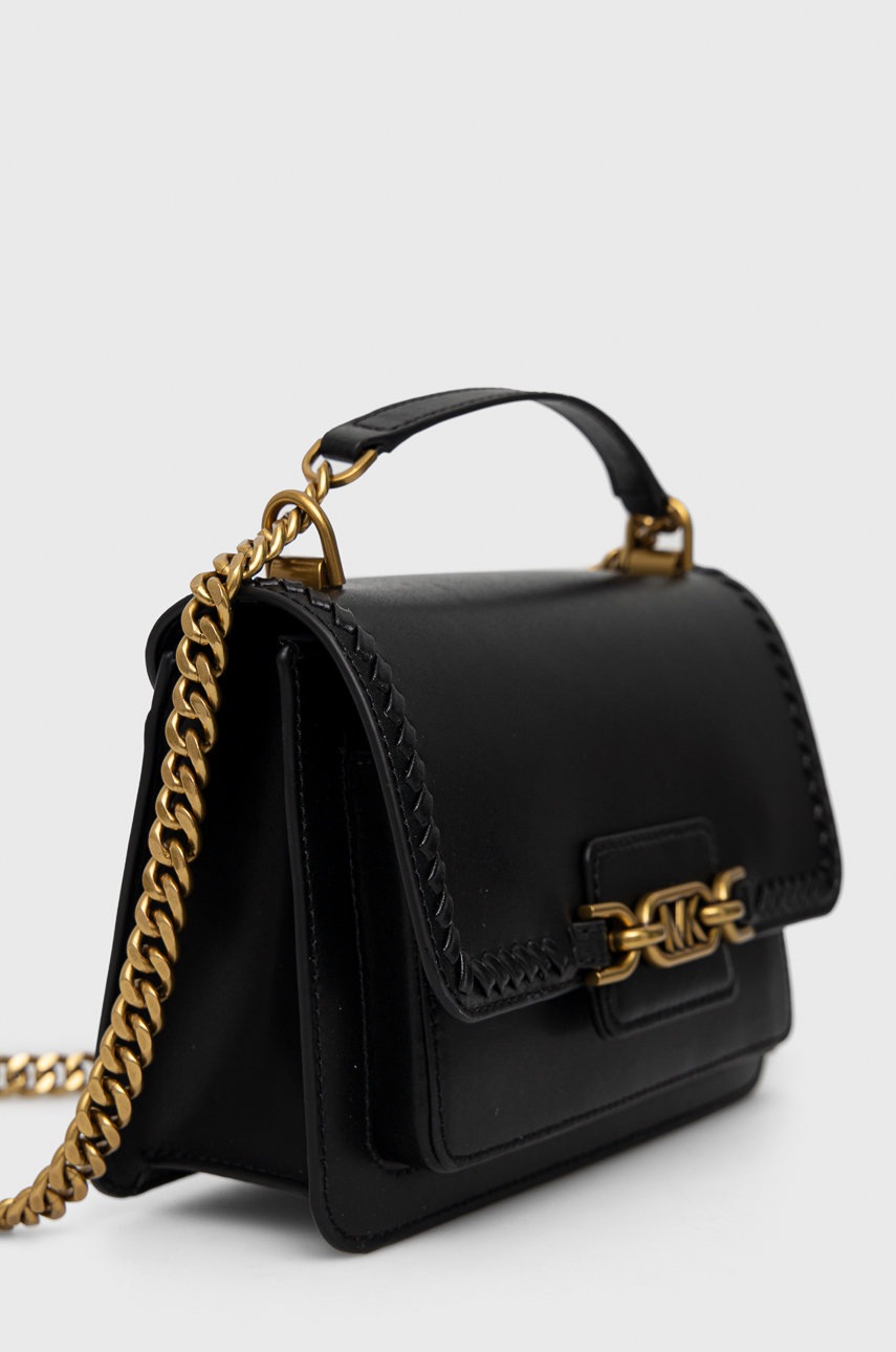 

Шкіряна сумочка MICHAEL Michael Kors колір чорний