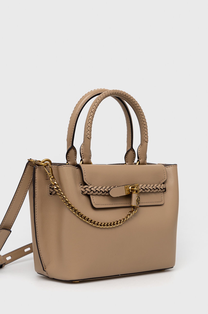 

Шкіряна сумочка MICHAEL Michael Kors колір коричневий