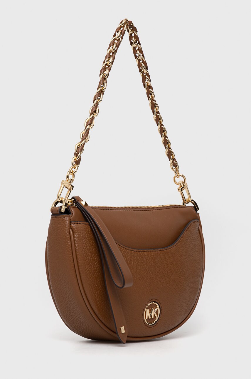 

Кожаная сумочка MICHAEL Michael Kors цвет коричневый